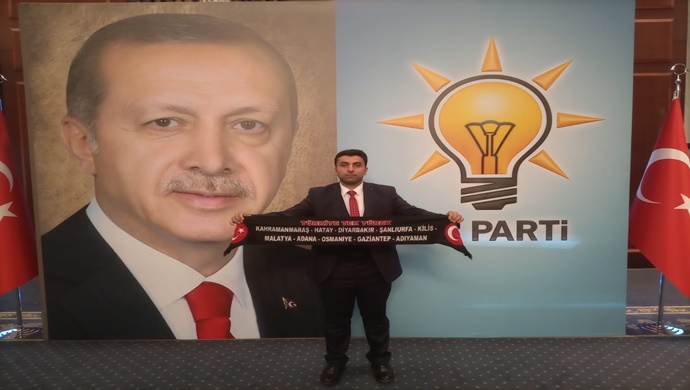 Hakan Kısaca AK Parti Genel Merkezinde