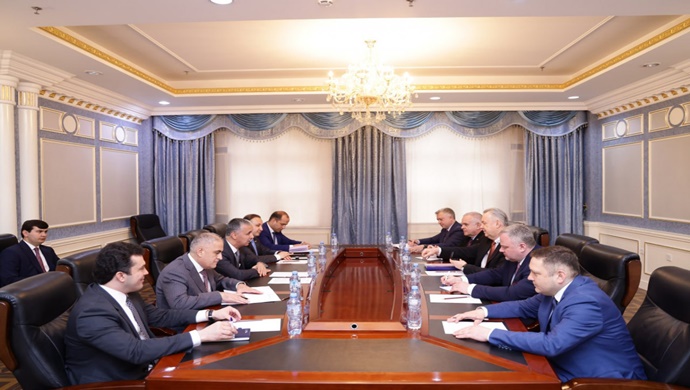 Meeting of the First Deputy Minister of Foreign Affairs of the Republic of Tajikistan with the Permanent Representative of the Russian Federation to the OSCE