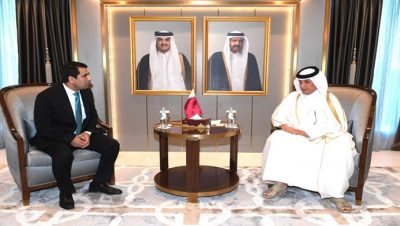Presentation of credentials to the Minister of State for Foreign Affairs the State of Qatar