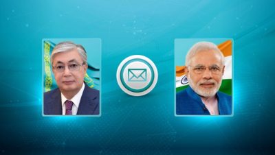 Глава государства направил поздравительную телеграмму Премьер-министру Индии Нарендре Моди