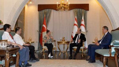 Cumhurbaşkanı Ersin Tatar, Thalassaemia Derneği’ni kabul etti